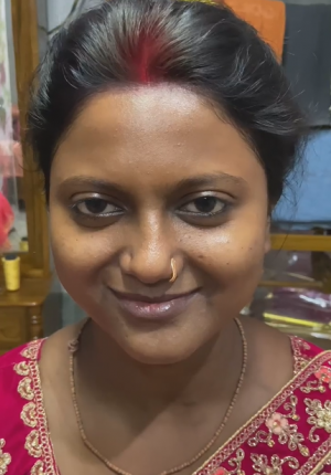 Riya Ghosh Makeup Artist, Best Makeup Artist in Kolkata real bride 11